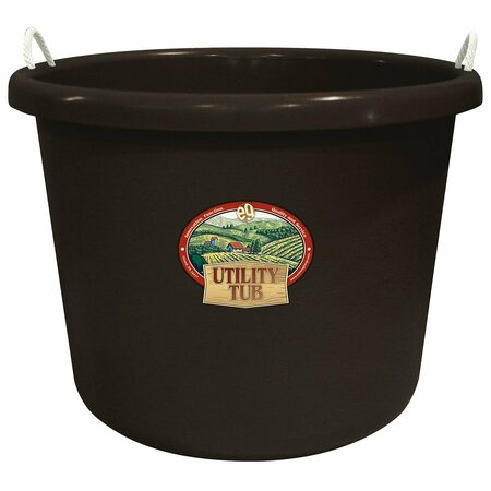 EMSCO GROUP Utility Tub, 17.5 Gallon Bucket, For Maintenance Cleaning Growing and More, Bronze 2657-1
